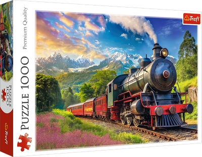 Пазл Trefl Подорож на поїзді 1000 елементів 10929 (5900511109290)
