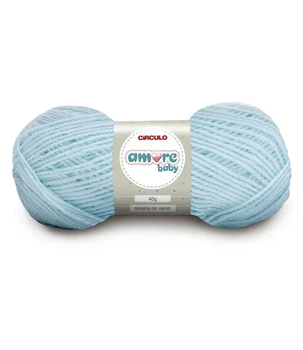 250 AMORE BABY пряжа (100% акріл, 40гр. 200м. ), блакитний