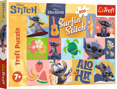 Пазл Trefl  Lilo & Stitch The Movie Пригоди на Гаваях 200 елементів 13331 (5900511133318)
