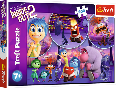 Puzzle Trefl Inside Out 2 Dziecięce emocje 200 elementów 13305 (5900511133059)