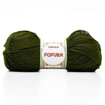 5082 FOFURA пряжа (100% акрил, 100гр. 254м ), зелений
