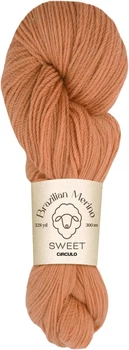 4283 BRAZILIAN MERINO SWEET пряжа (100% меринос .100г .300 м ), імбир