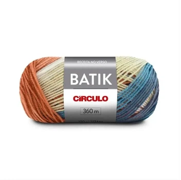 9610 BATIK пряжа (100% акріл, 100 гр. 360м), різнокольоровий