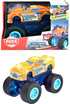 Samochód zabawkowy Dickie Toys Monster Truck Bit ze światłem i dźwiękiem 17 cm (3762007) (4006333094002)