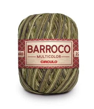 9935 BARROCO MULTICO пряжа (100% бавовна, 200гр. 226м), різнокольоровий