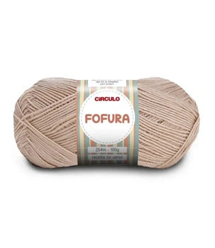 7650 FOFURA пряжа (100% акрил, 100гр. 254м ), бежевий