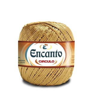 7577 ENCANTO пряжа (128 м/100 г. 100% віскоза), золотий