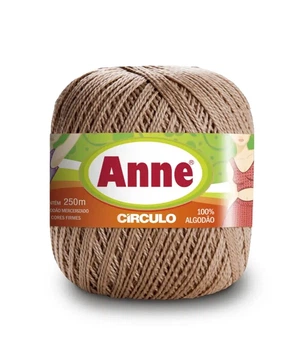 7650 ANNE пряжа (100%мерс.бавовна, 74гр. 250м ), бежевий