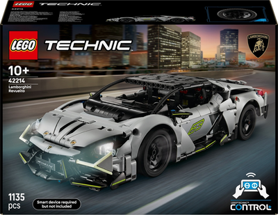 Zestaw klocków LEGO Technic Supersamochód Lamborghini Revuelto 1135 elementów 42214 (5702017816371)