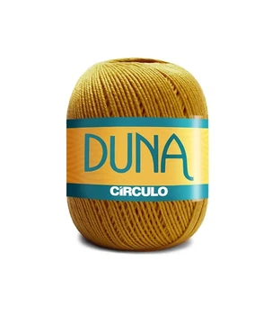 7030 DUNA пряжа (100% мерсиризована бавовна, 100гр. 170м. ), жовтий