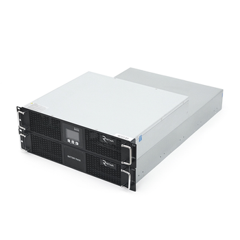 ИБП с правильной синусоидой ONLINE Ritar RT-6KS-LCD, RACK 6000VA (5400Вт), 192 В, Встроенная батарея 7,5 Ah х 16 шт (482*600*130), Q1