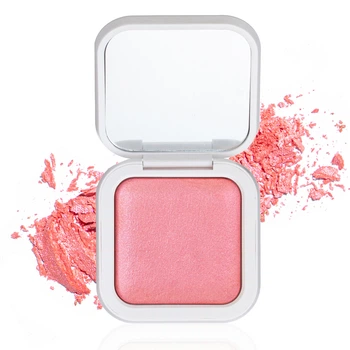 Румяна запеченные перламутровые Bogenia Match Radiant Baked Blush (BG633), 004 Розовые
