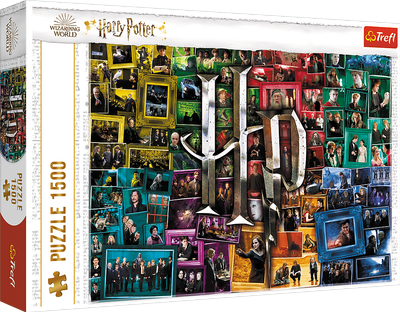Puzzle Trefl Harry Potter Świat Harry'ego Pottera 1500 elementów 26185 (5900511261851)