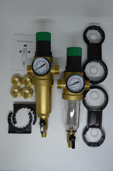 Фильтры с редуктором 1/2 для горячей и холодной воды (аналог Honeywell FK06-1/2AA-М)