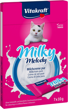 Лакомство для котов со сливками Vitakraft Liquid Snack Milk, 7 шт х 10 гр