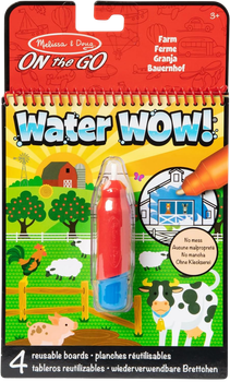 Kolorowanka wodna Melissa & Doug Water WOW! Farma (681147005396)
