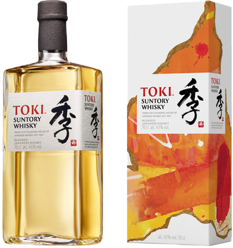 Віскі Suntory Whisky Toki 0.7 л 43% у подарунковій упаковці (4901777303553)