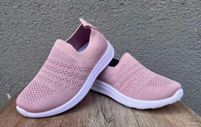 Дитячі кросівки для дівчинки сітка Apawwa Pink II 27 р, рожевий