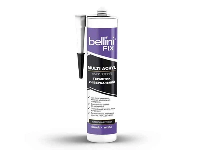 Герметик BELLINI FIX 440мл універсальний акриловий MULTI ACRYL