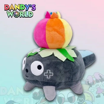 Мягкая пушистая игрушка Sunti Флавер Пеббл из игры В Мире Дэнди Пебл Dandy World 23 см ( Денди ) декор для детской комнаты подарок на день рождения