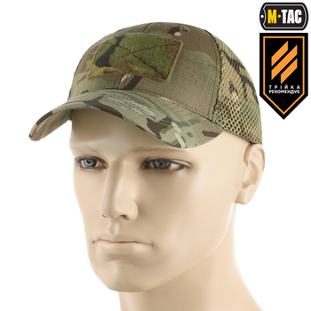Бейсболка тактична з сіткою Трійка M-Tac Extreme Multicam (XS) NYCO 40600008-XS