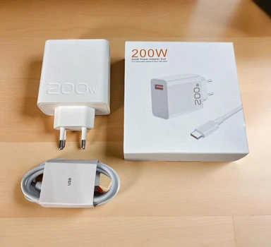Адаптер USB с кабелем USB-C 200W зарядка для всех устройств