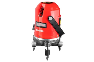 Лазерный уровень Intertool с двумя головками для измерений и выравнивания до 10 м нивелир для строительных работ (IT-DR_11N)