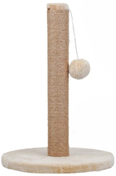 Drapak dla kotów LEAN Toys Wieża 40 x 30 cm Jasnobrązowy (5905991034568)