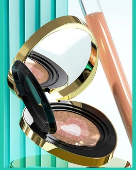 Трехцветный тональный кушон TUZ Drawshe Emerald Crystal Glow увлажнение сменный блок 24 г