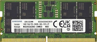 Пам'ять Samsung 16 GB SO-DIMM DDR5 5600 MHz (M425R2GA3BB0-CWM