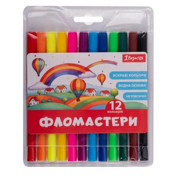 Фломастеры 1Сентября 12 цветов "Classic" 650547