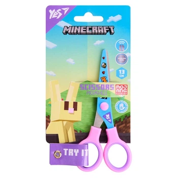 Ножницы Yes "Minecraft.Spring" 13см, с принтом на лезвии