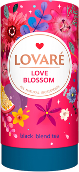 Чай черный байховый листовой Love Blossom Lovare, 80г
