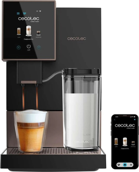 Ekspres do kawy Cecotec Cremmaet Compactccino Connected Czarno-różowy (1461)