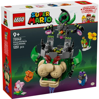 Конструктор LEGO Супер Маріо Принц Флоріан і Замок Боузер 1251 деталь 72042 (5702017816593)