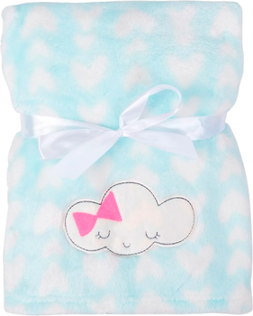 Дитячий плед BabyMatex Ricco з вишивкою 75 x 100 см (5902675051453)