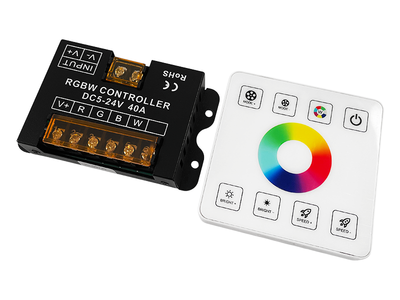 Контролер RGBW OEM C-40-Touch-V2 радіо Сенсорна панель 10A/CH 5-24V Білий