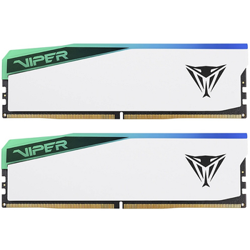 Оперативная память DDR5 32 Gb (6400 MHz) (Kit 16 Gb x 2) Patriot Viper Elite 5 RGB (PVER532G64C32KW)