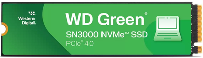 SSD накопитель 1 TB WD Green SN3000 (WDS100T4G0E)