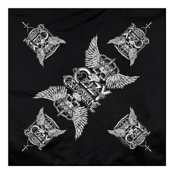 Бандана OZZY OSBOURNE - SKULL & WINGS (olb-033)