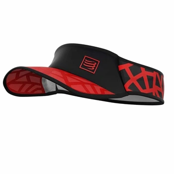 Козырек Compressport Visor Spiderweb Ultralight Red/Black