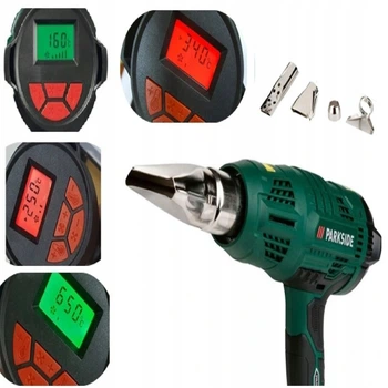 Цифровой тепловой фен Parkside PHLGD 2000 B2