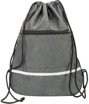 Сумка для взуття Cool For School CFS з 2 блискавками з розширенням унісекс Чорна (CF85759-01)