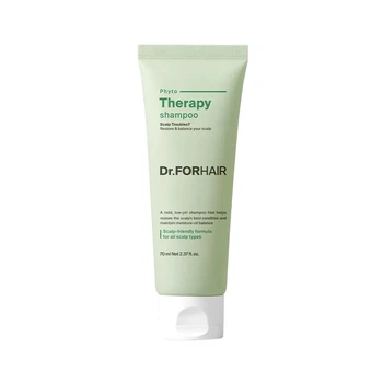 Фітотерапевтичний шампунь для чутливої шкіри голови Dr.FORHAIR Phyto Therapy Shampoo, 70мл