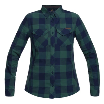 Сорочка жіноча Helikon Marigold, Moss Green Checkered, XL. Sorona