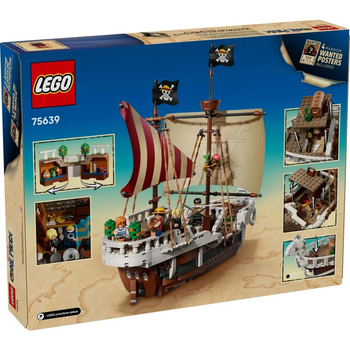 Конструктор LEGO One Piece Піратський корабель «Літаюче ягня» 1376 деталей 75639 (5702017818023)