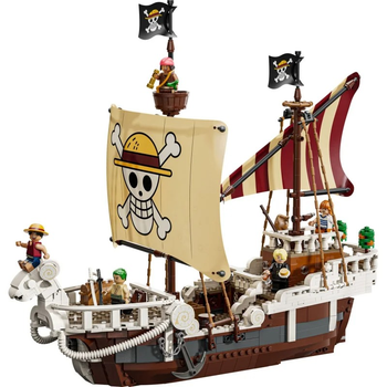 Конструктор LEGO One Piece Піратський корабель «Літаюче ягня» 1376 деталей 75639 (5702017818023)
