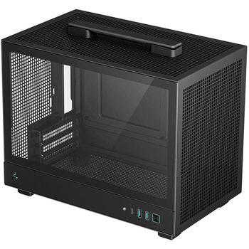 Корпус для ПК DeepCool CH160 Mini-Tower Mini-ITX без БП Black (R-CH160-BKNGI0-G-1)
