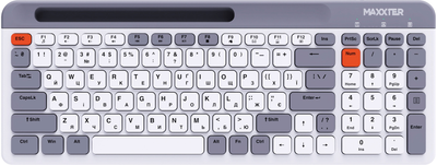 Клавіатура бездротова Maxxter KBW-02G-UA Wireless
