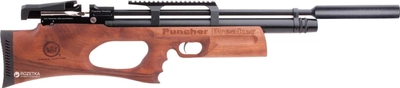 Пневматична гвинтівка Kral Puncher Breaker PCP Wood з глушником (36810103)